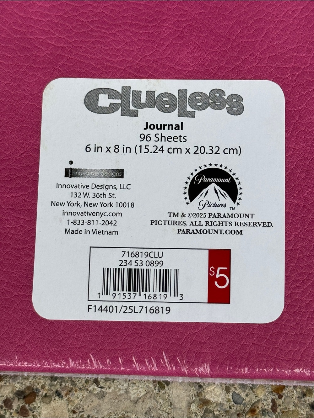 Clueless Journal- NEW - Picture 4 of 4